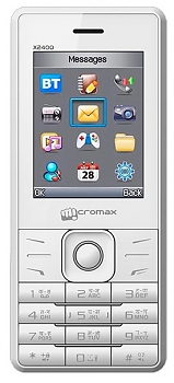 Мобильный телефон Micromax X2400 white 