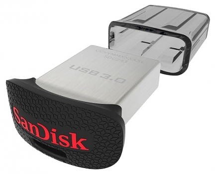Флеш диск USB Sandisk 128 Gb Cruzer Ultra Fit USB3.0 SDCZ43-128G-G46 