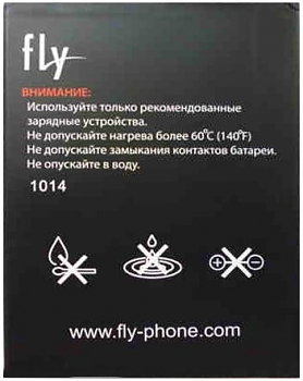 Аккумулятор для мобильных телефонов Fly Тех.Упак. (BL3809) IQ458 Quad EVO Tech 2 /IQ459 Quad EVO Chic 2 
