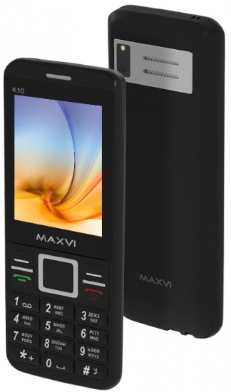Мобильный телефон Maxvi K10 black 