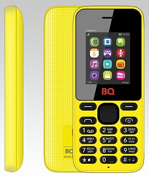 Мобильный телефон BQ BQM-1826 Cairo+ Yellow 