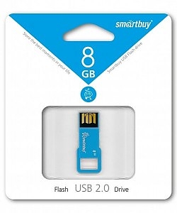 Флеш диск USB SmartBuy 8Gb BIZ Blue 