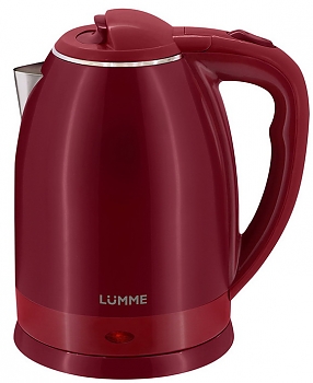 Чайник электрический Lumme LU-159 красный гранат 