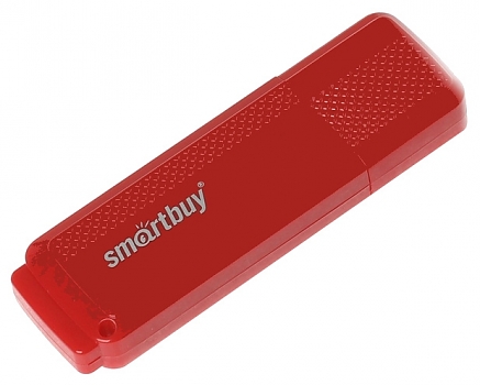 Флеш диск USB SmartBuy 8Gb Dock Red 