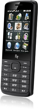 Мобильный телефон Fly TS113 Black 