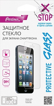 Стекло защитное Partner (036565) iPhone 7 твердость H9 0,33 мм 