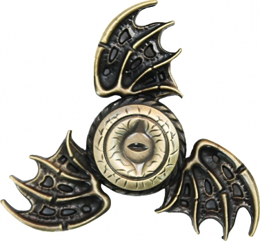 Спиннер (m0077b3) Tres wings bronze, трехлучевой, металл 