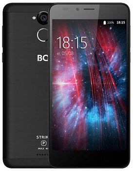 Смартфон BQ BQS-5510 Strike Power Max LTE Black Brushed 