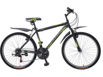 Велосипед Veltory (26V-100) черн/зеленый 