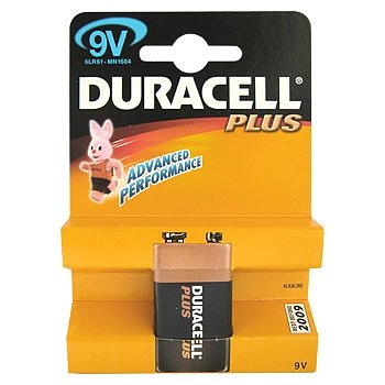 Батарейка Duracell 6LR61 Plus BL1 