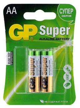 Батарейка GP Super alkaline LR6 (15A) BL2 