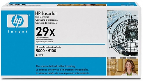 Картридж HP LJ C4129X 5000/5000N(10000стр) 