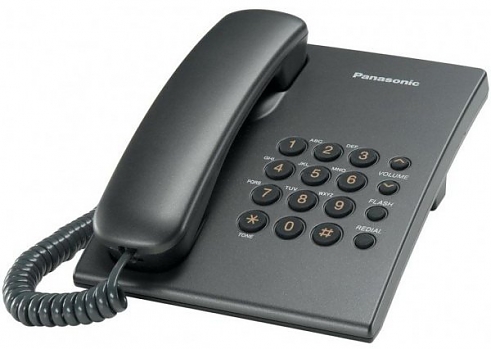 Телефон Panasonic KX-TS2350RUT титан 