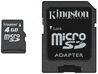 Флеш карта Kingston micro SDHC 4Gb class4 