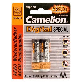 Аккумулятор Camelion R6 2200mA/ч. BL2 