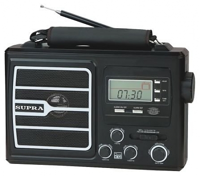 Радиоприемник Supra ST-110 black 