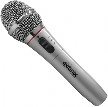 Микрофон Ritmix RWM-101 silver 