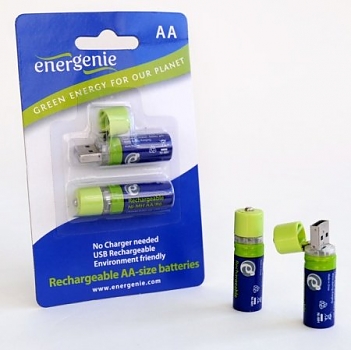 Аккумулятор Energenie EG-BA-001 AA USB-BL2 