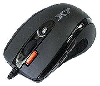 Мышь A4Tech X-710MK black USB opt 2000dpi, 16Кб 