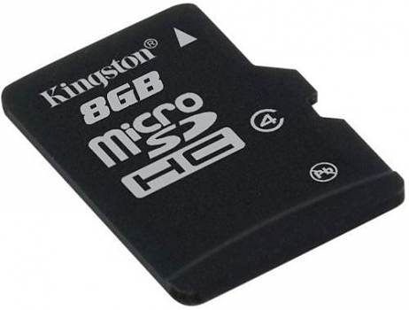 Флеш карта Kingston micro SDHC 8Gb class4 