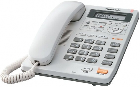 Телефон Panasonic KX-TS2570 RUW DECT АОН а/отв 