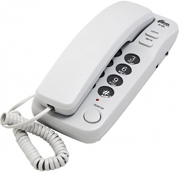 Телефон Ritmix RT-100 серый 