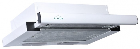 Встраиваемая вытяжка Elikor Интегра 60П-400-В2Л белый/бел. 