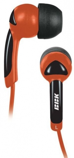 Наушники BBK EP-1401S оранжевый 