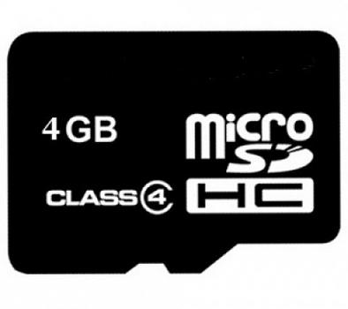 Флеш карта SmartBuy micro SDHC 4Gb class 4 без адаптера 