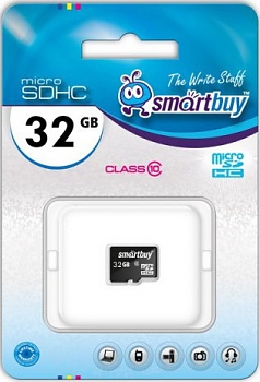 Флеш карта SmartBuy micro SDHC 32Gb class 10 