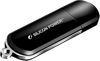 Флеш диск USB Silicon Power 4Gb Lux Mini 322 Black 