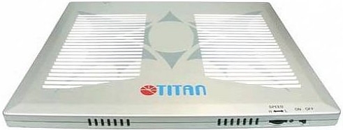Подставка Titan TTC-G1TZ, пластик, 4 вентилятора, USB 