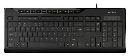 Клавиатура A4Tech KD-800 X-Slim USB Black 
