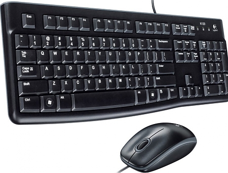 Комплект Logitech Desktop MK120 Black (920-002561) RTL 
