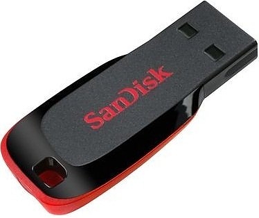 Флеш диск USB Sandisk 8Gb Cruzer Blade Blister Version 