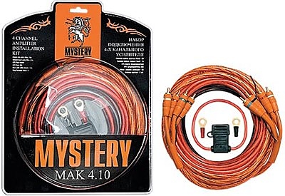 Набор проводов для усилителя Mystery MAK 4.10 