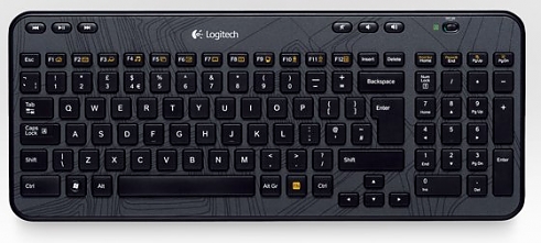 Клавиатура Logitech K360 wireless black (920-003095) 