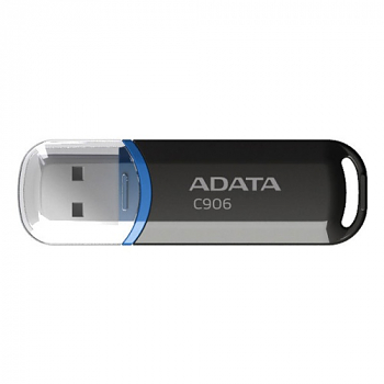 Флеш диск USB A-DATA 32Gb C906 black 