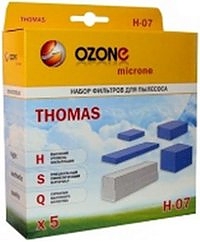 Пылесборник Ozone H-07 набор для THOMAS 