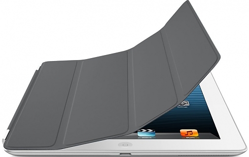 Чехол для планшетных компьютеров Apple Smart Cover - Polyurethane - Dark Grey 