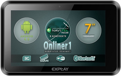 Планшетный компьютер Explay Onliner 1, Android T01152153