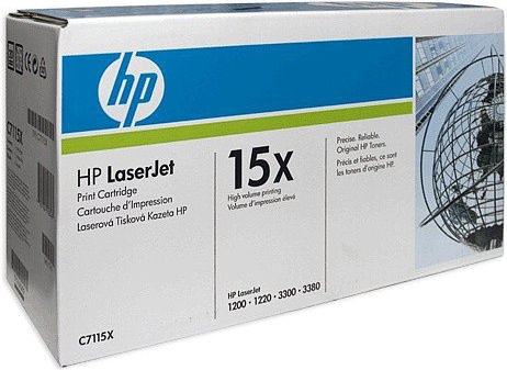 Картридж HP LaserJet C7115X Black 