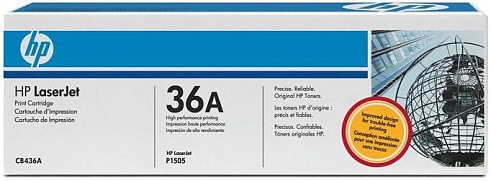 Картридж HP LaserJet CB436A Black 