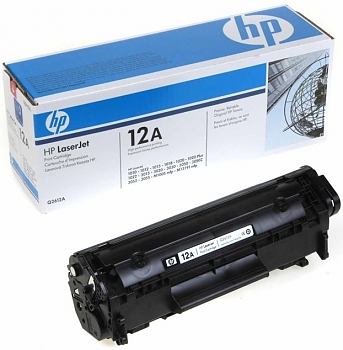 Картридж HP LaserJet Q2612A Black 