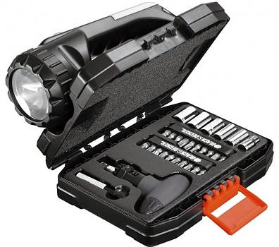 Набор автоинструментов Black & Decker A7141 35шт + фонарь 