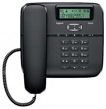 Телефон Gigaset DA610 (черный) 