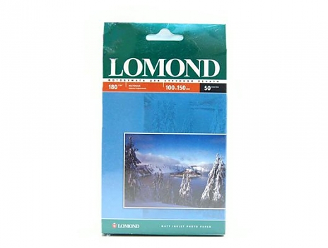Бумага Lomond 10x15 180г/м2 50л.матовая (0102063) 