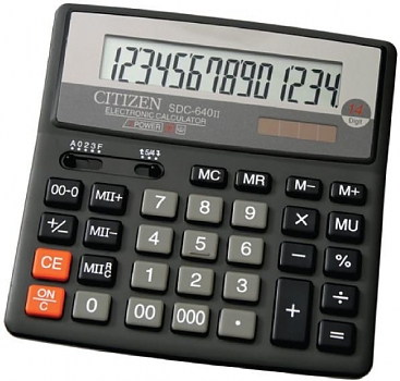 Калькулятор Citizen SDC-620 II, 12 разр., настольный 