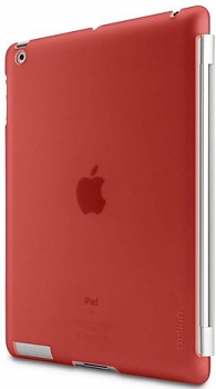 Чехол для планшетных компьютеров Belkin F8N744cwC02 для New iPad Red 