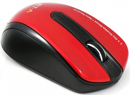 Мышь Jet.A OM-U32G USB optical беспровод red 